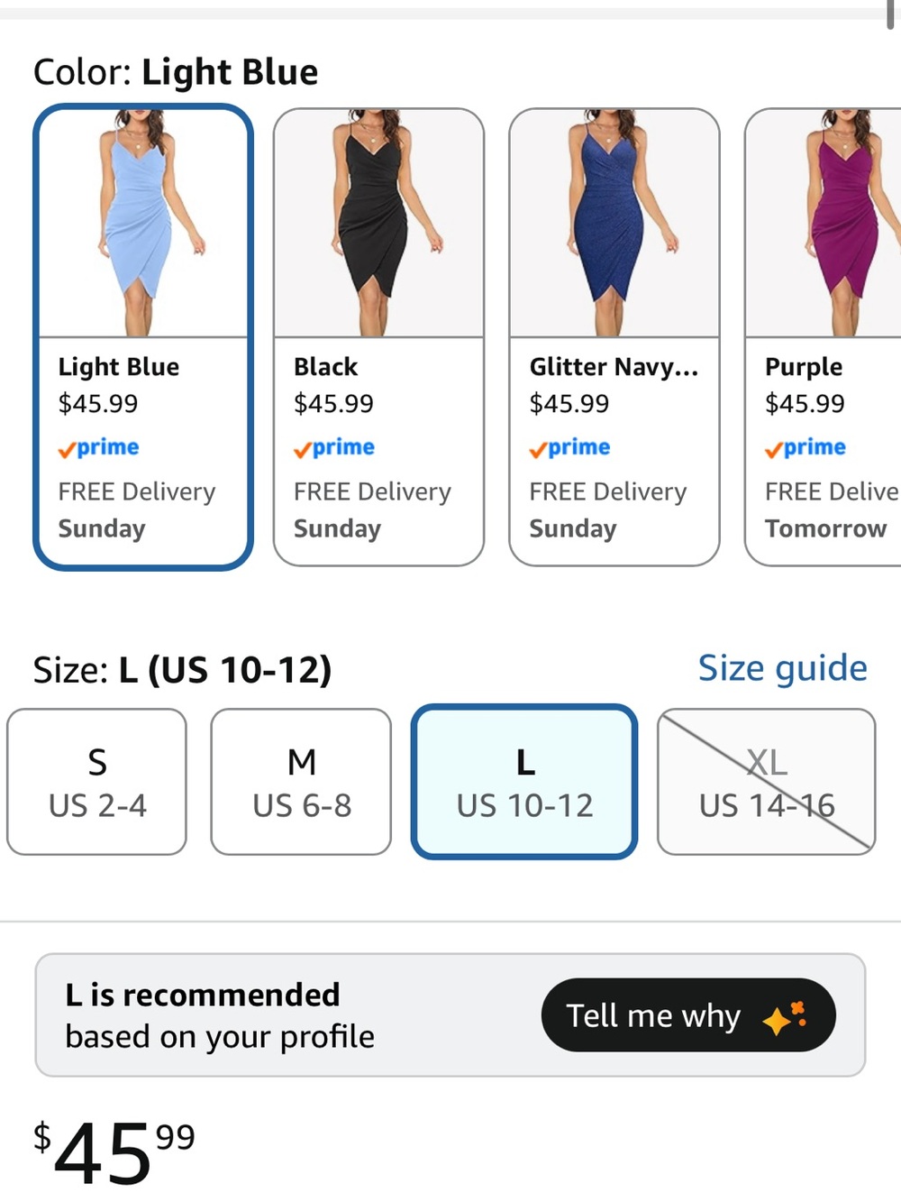 Blue Ruched Bodycon Dress - Picture 8 of 10